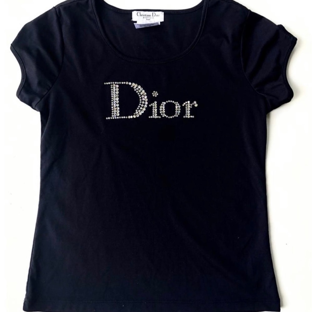 Dior Baby Girl Bling T-shirt (Swarovski)
